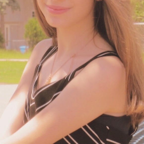 NWOT Chevron striped sleeveless jumpsuit - Picture 4 of 6